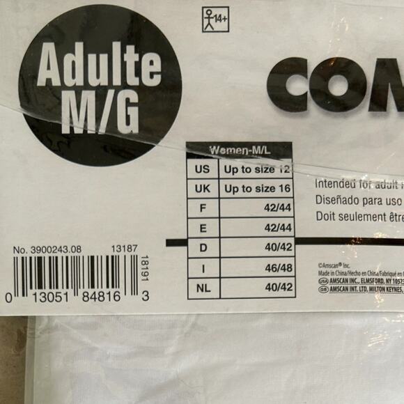 Womens Suit Yourself White Bodysuit | Size M/L | NWTs - Picture 3 of 3